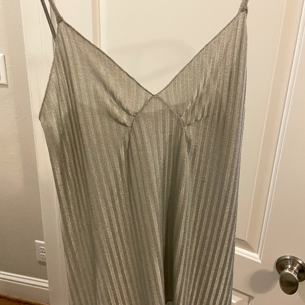 Zara shiny top